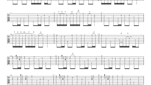 指弹吉他谱怎么认谱