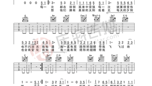 吉他入门简单谱子 吉他入门简单谱子