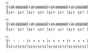 卡农吉他谱指法