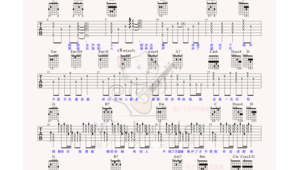 吉他入门必弹曲目简谱