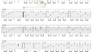 吉他弹唱简单易学的歌曲简谱图片