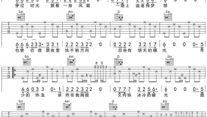 此生无憾吉他弹唱谱 此生无憾吉他弹唱谱