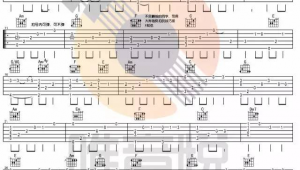 吉他初学者入门谱子 吉他初学者入门谱子