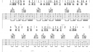 吉他指法谱怎么看