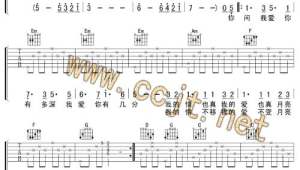 吉他 入门 谱子大全