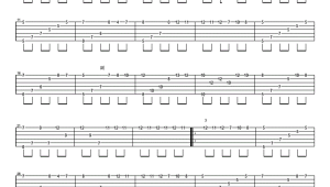 怎么看指弹吉他谱图解