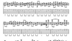 青花瓷吉他指弹谱子