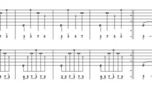 四线吉他入门谱图解 四线吉他入门谱图解