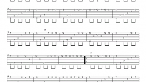 吉他指弹谱怎么看图解