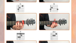 吉他入门指法4线 吉他入门指法4线