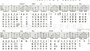 吉他入门曲谱 初学 吉他入门曲谱 初学