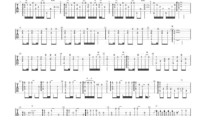 起风了吉他指弹谱中数字圈起来是什么意思 起风了吉他指弹谱中数字圈起来是什么意思